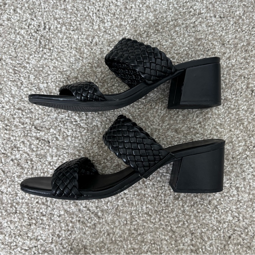 Women's Target Black Braided Sandals